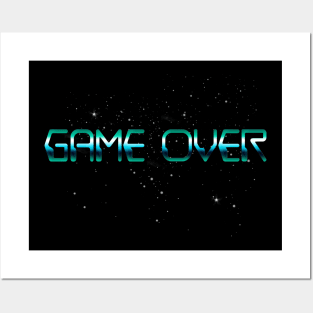 Game Over Arcade Posters and Art